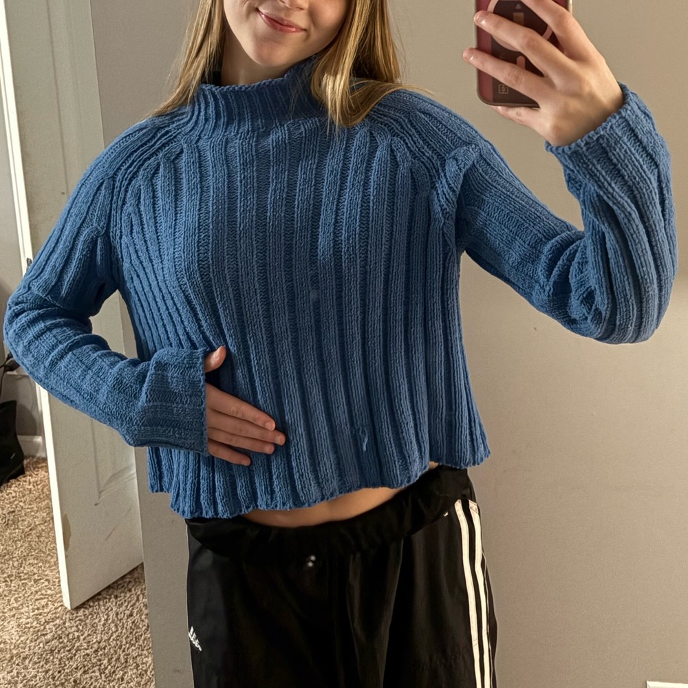 American Eagle Blue Women's Sweater